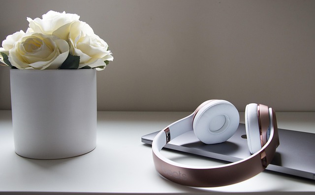 calm workspace with notebook and tea for mindful study